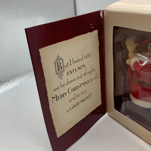 Vintage Hallmark Keepsake Santa Claus 'Twas the Night Before Christmas Ornament - Picture 10 of 14
